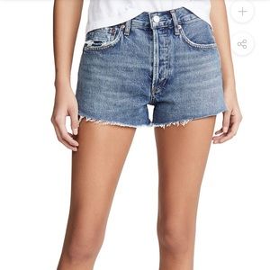 NWT Agolde Parker Cut-Off shorts, Size 29, Lowkey